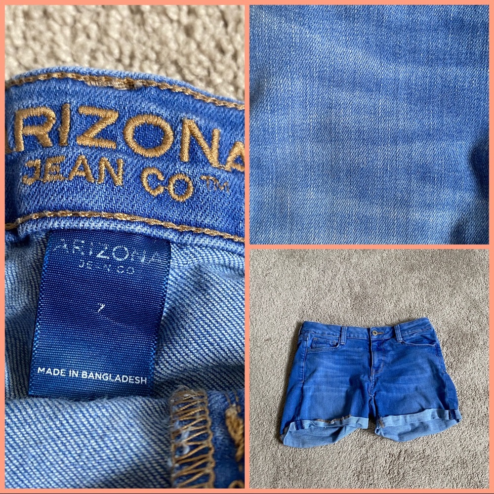 Size 7, Arizona Jean shorts,  (used)